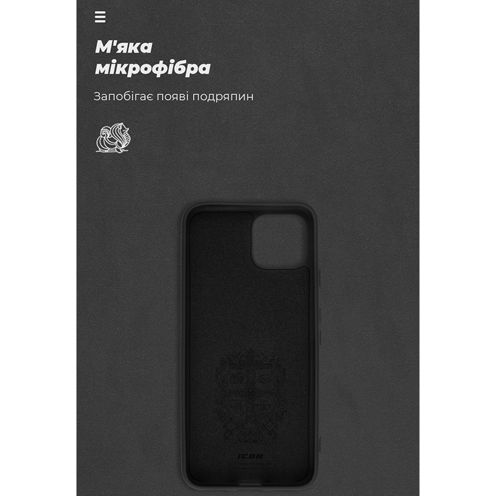 Чохол ARMORSTANDART ICON для Google Pixel 4 Black (ARM79518) Матеріал силікон