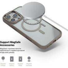 Чехол ARMORSTANDART Unit MagSafe для Apple iPhone 16 Pro Max Titanium Grey (ARM78714)