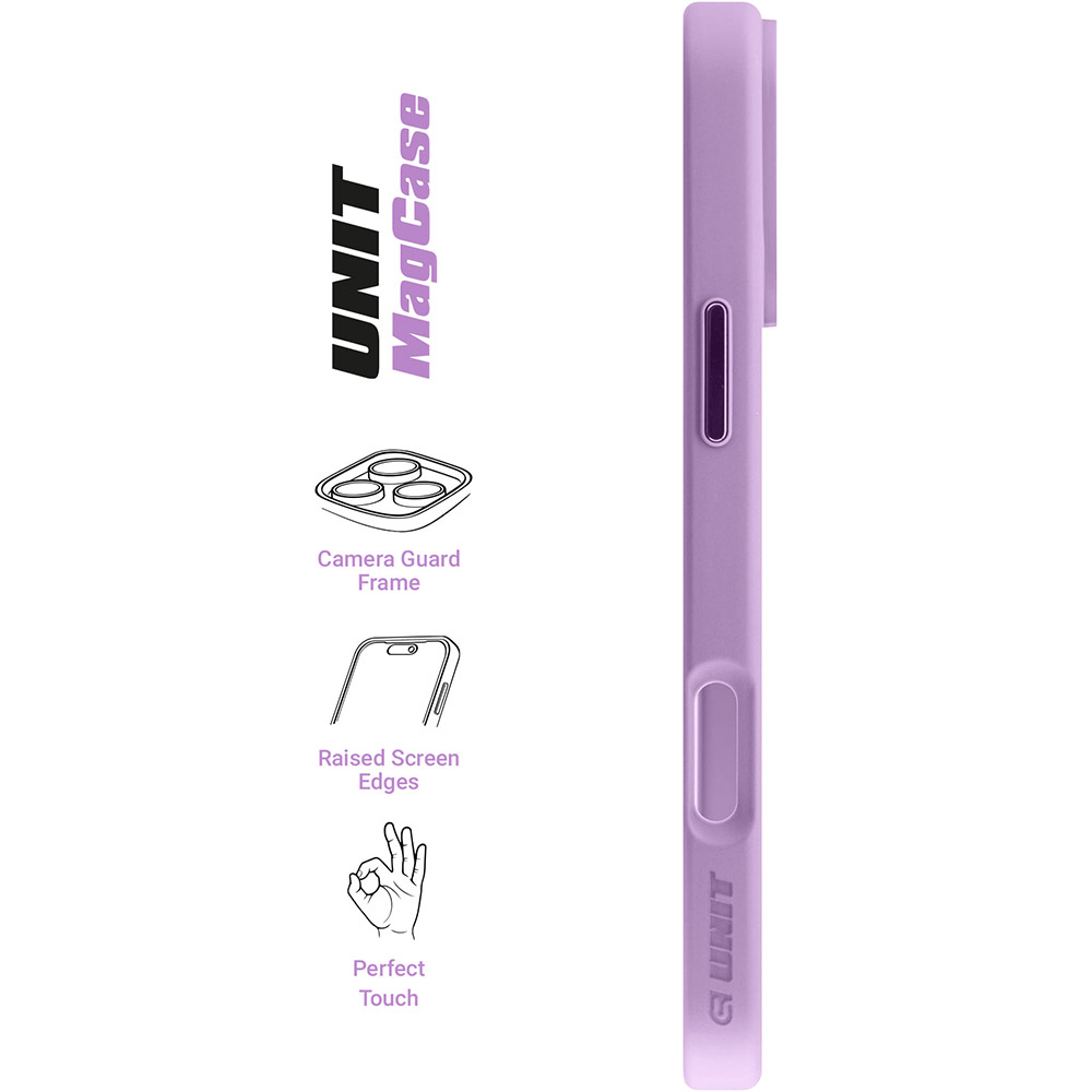 Чехол ARMORSTANDART Unit MagSafe для Apple iPhone 16 Pro Max Violet (ARM78719) Тип чехол-накладка