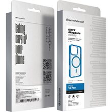 Чехол ARMORSTANDART Unit MagSafe для Apple iPhone 16 Pro Sky Blue (ARM78724)