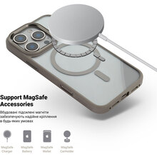 Чохол ARMORSTANDART Unit MagSafe для Apple iPhone 16 Pro Titanium Grey (ARM78710)