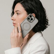 Чохол ARMORSTANDART Unit MagSafe для Apple iPhone 16 Pro Titanium Grey (ARM78710)