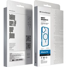Чехол ARMORSTANDART Unit MagSafe для Apple iPhone 16 Sky Blue (ARM78726)