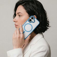 Чехол ARMORSTANDART Unit MagSafe для Apple iPhone 16 Sky Blue (ARM78726)