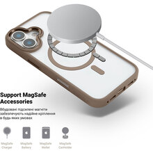Чехол ARMORSTANDART Unit MagSafe для Apple iPhone 16 Titanium Gold (ARM78706)