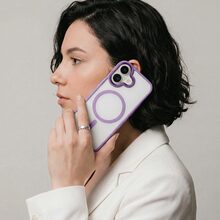 Чехол ARMORSTANDART Unit MagSafe для Apple iPhone 16 Violet (ARM78725)