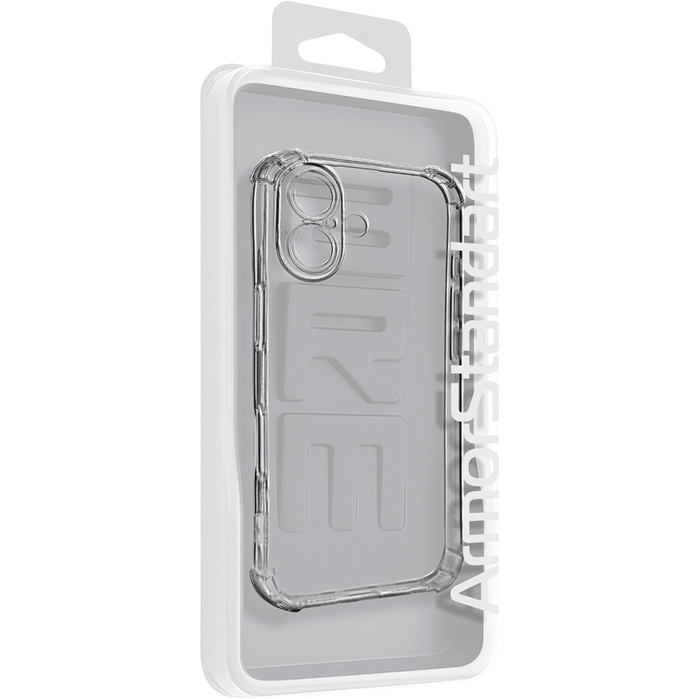 Зовнішній вигляд Чохол ArmorStandart Air Force для Apple iPhone 16 Camera cover Clear (ARM78500)