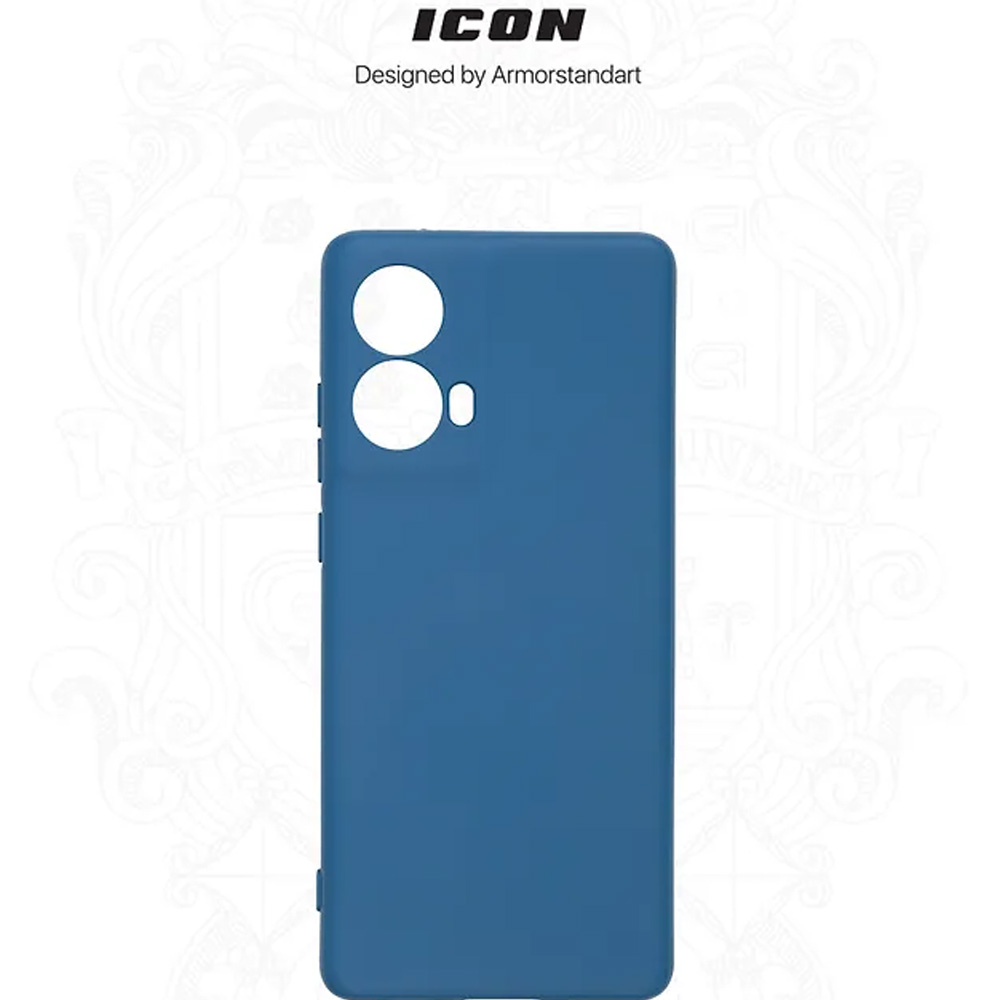 Внешний вид Чехол ARMORSTANDART ICON для Motorola G85 5G Camera cover Blue (ARM77298)