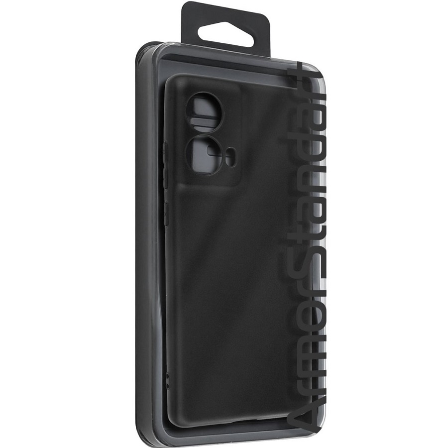 Чехол ARMORSTANDART Matte Slim Fit для Motorola G85 5G Camera cover Black (ARM77296) Материал полиуретан