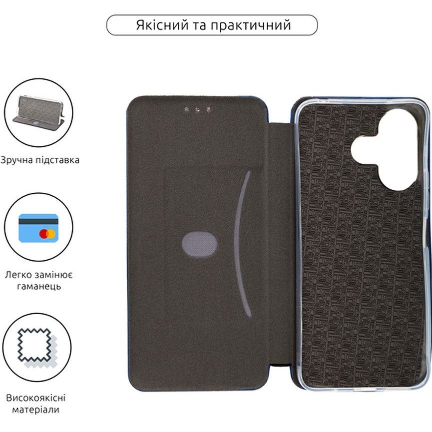 Чохол ARMORSTANDART G-Case для Xiaomi Redmi 13 4G/Poco M6 4G Blue (ARM78266) Сумісність за моделлю Poco M6 4G