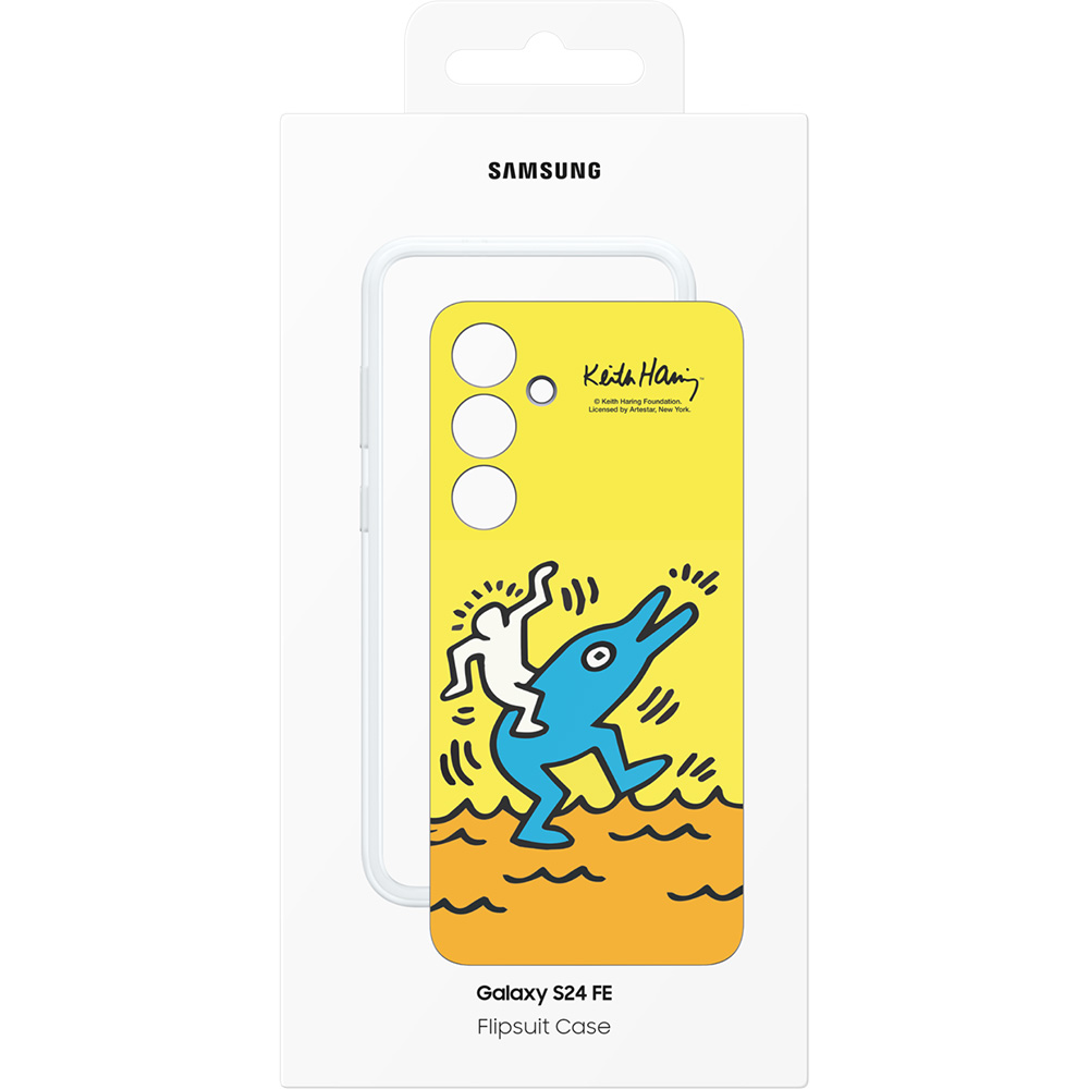 Внешний вид Чехол SAMSUNG Flipsuit Case для Samsung Galaxy S24 FE Yellow (EF-MS721CYEGWW)