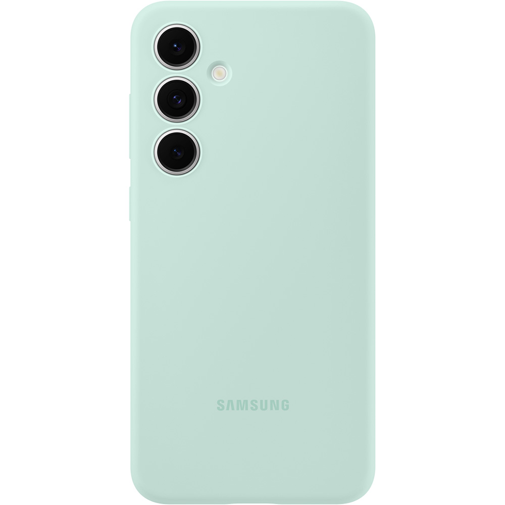 Чехол SAMSUNG Silicone Case для Samsung Galaxy S24 FE Mint (EF-PS721CMEGWW) Тип чехол-накладка