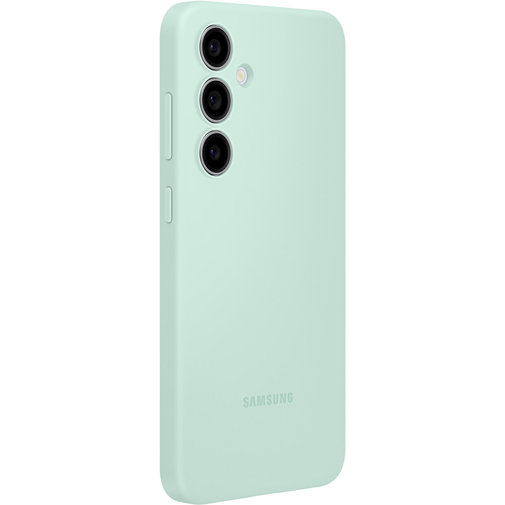 Чехол SAMSUNG Silicone Case для Samsung Galaxy S24 FE Mint (EF-PS721CMEGWW) Цвет зеленый