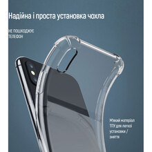 Чохол COLORWAY TPU AntiShock для Samsung Galaxy A06 Transparent (CW-CTASSGA065)