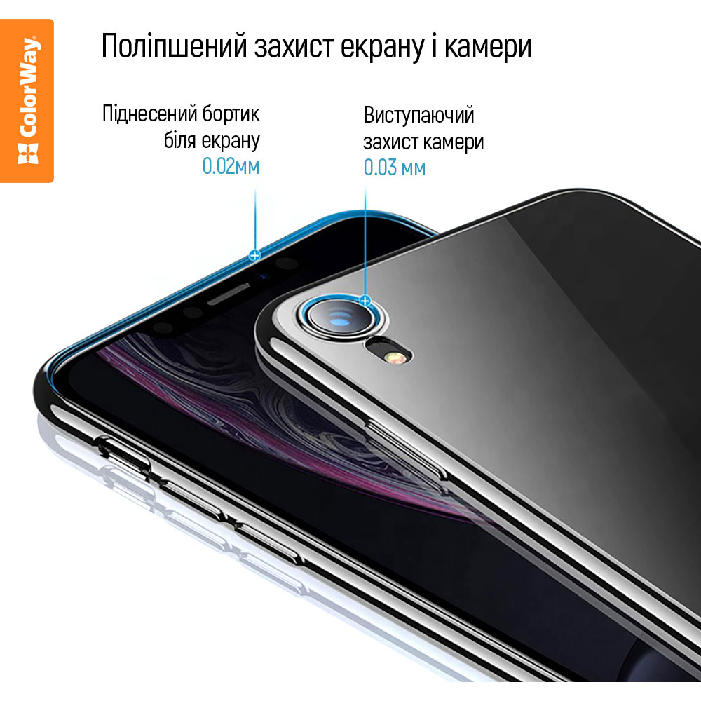 Чохол COLORWAY TPU Matt для Samsung Galaxy A06 Black (CW-CTMSGA065-BK) Тип чохол-накладка