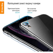 Чехол COLORWAY TPU matt для Motorola G55 Black (CW-CTMMG55-BK)