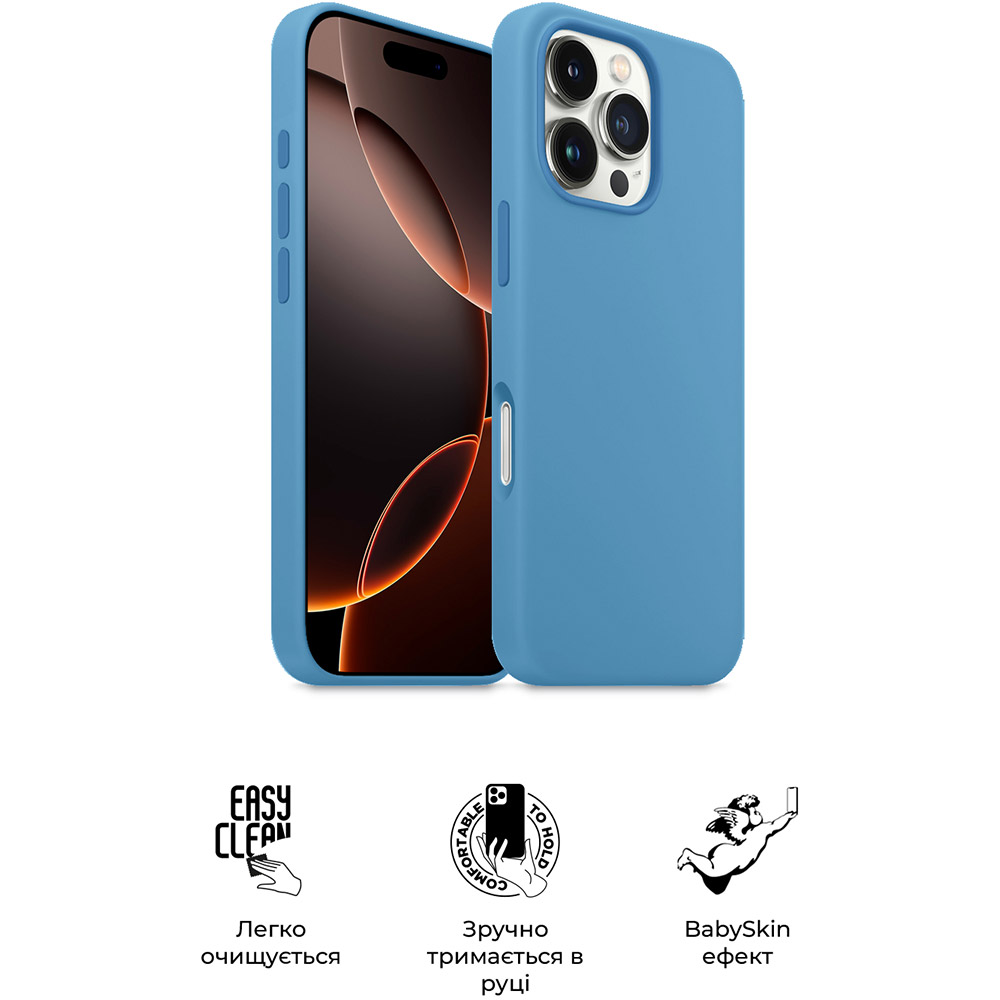 Чехол ArmorStandart ICON2 Case для Apple iPhone 16 Pro Capri Blue (ARM79638) Тип чехол-накладка