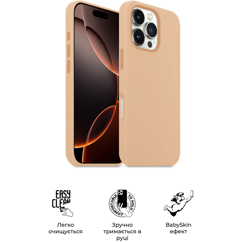 Чохол ArmorStandart ICON2 Case для Apple iPhone 16 Pro Max Rose Gold (ARM79641) Тип чохол-накладка