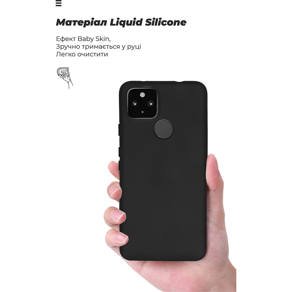 Фото Чохол ArmorStandart ICON для Google Pixel 4a 5G Black (ARM79529)