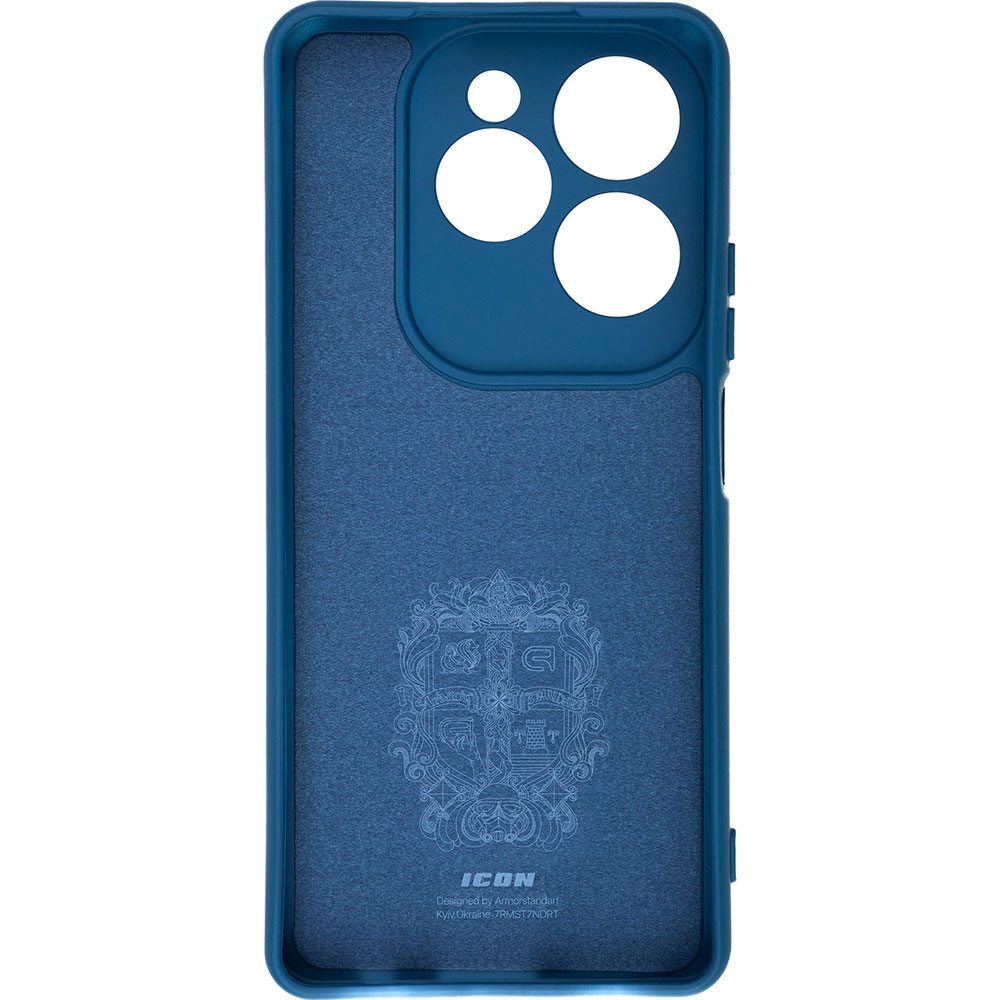 Чехол ArmorStandart ICON для Infinix Hot 40 Camera cover Dark Blue (ARM79056) Совместимость по модели Infinix HOT 40