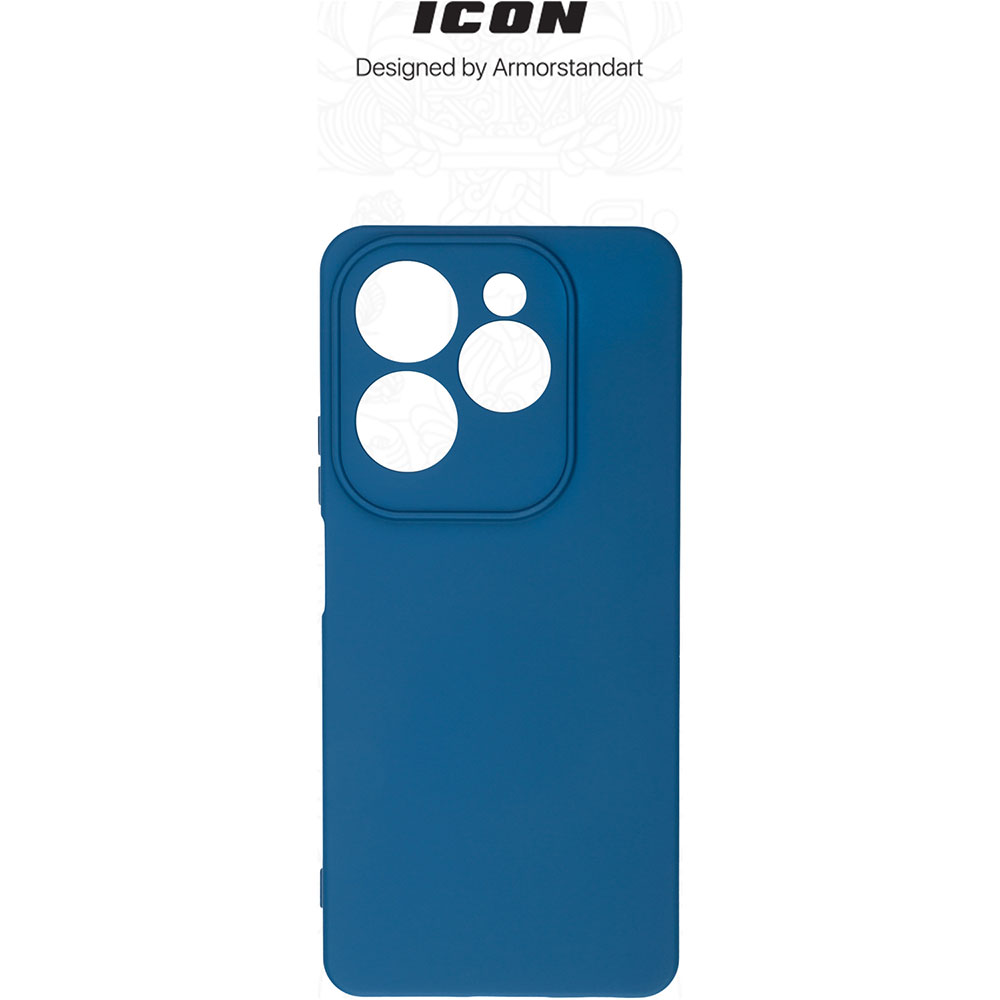 Чехол ArmorStandart ICON для Infinix Hot 40 Camera cover Dark Blue (ARM79056) Тип чехол-накладка