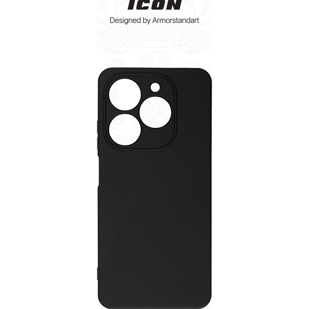 Чехол ArmorStandart ICON для Infinix Smart 8 Camera cover Black (ARM79059) Тип чехол-накладка