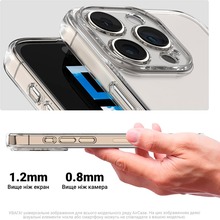 Чохол ARMORSTANDART Air для Apple iPhone 16 Plus Camera cover Clear (ARM78487)