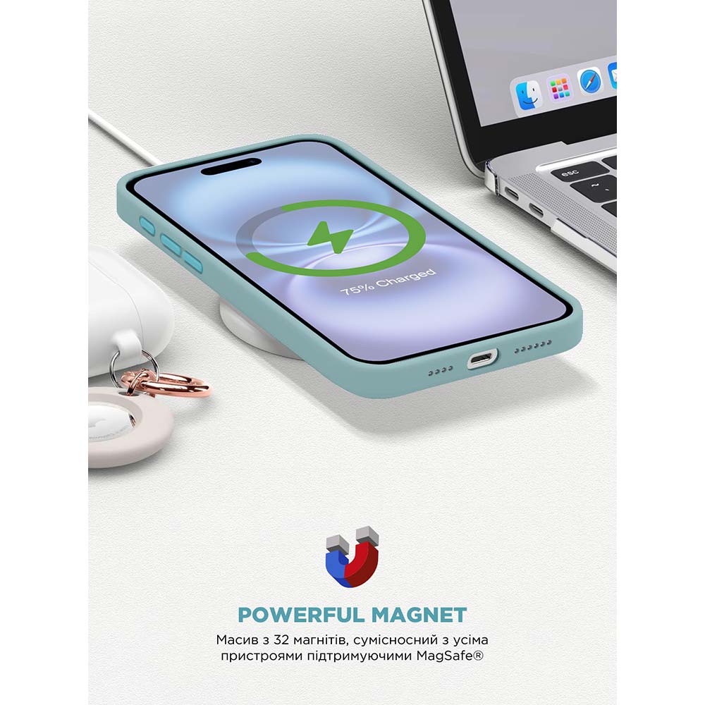 Заказать Чехол ArmorStandart ICON2 MagSafe для Apple iPhone 16 Plus Blue Fog (ARM80189)