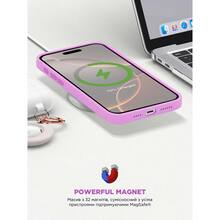 Чехол ArmorStandart ICON2 MagSafe для Apple iPhone 16 Pro Light Purple (ARM80192)