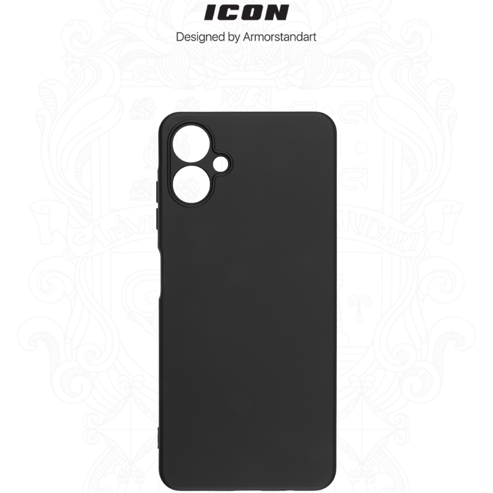 Чехол ARMORSTANDART ICON для Samsung A06 (A065) Camera cover Black (ARM80134) Тип чехол-накладка