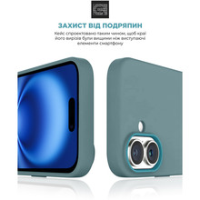 Чехол ArmorStandart ICON2 Case для Apple iPhone 16 Blue Fog (ARM79629)