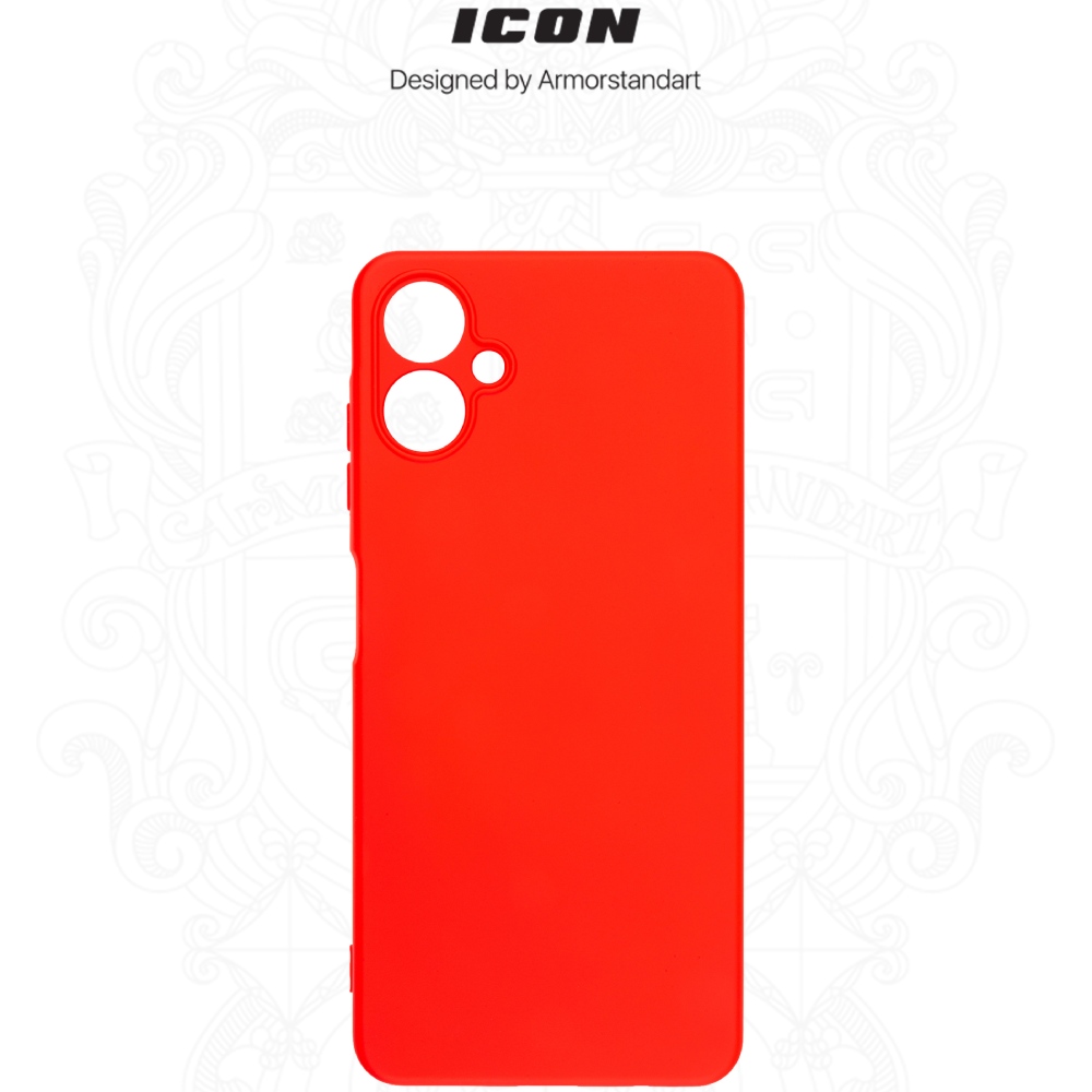 Чехол ARMORSTANDART ICON для Samsung A06 (A065) Camera cover Red (ARM80136) Тип чехол-накладка