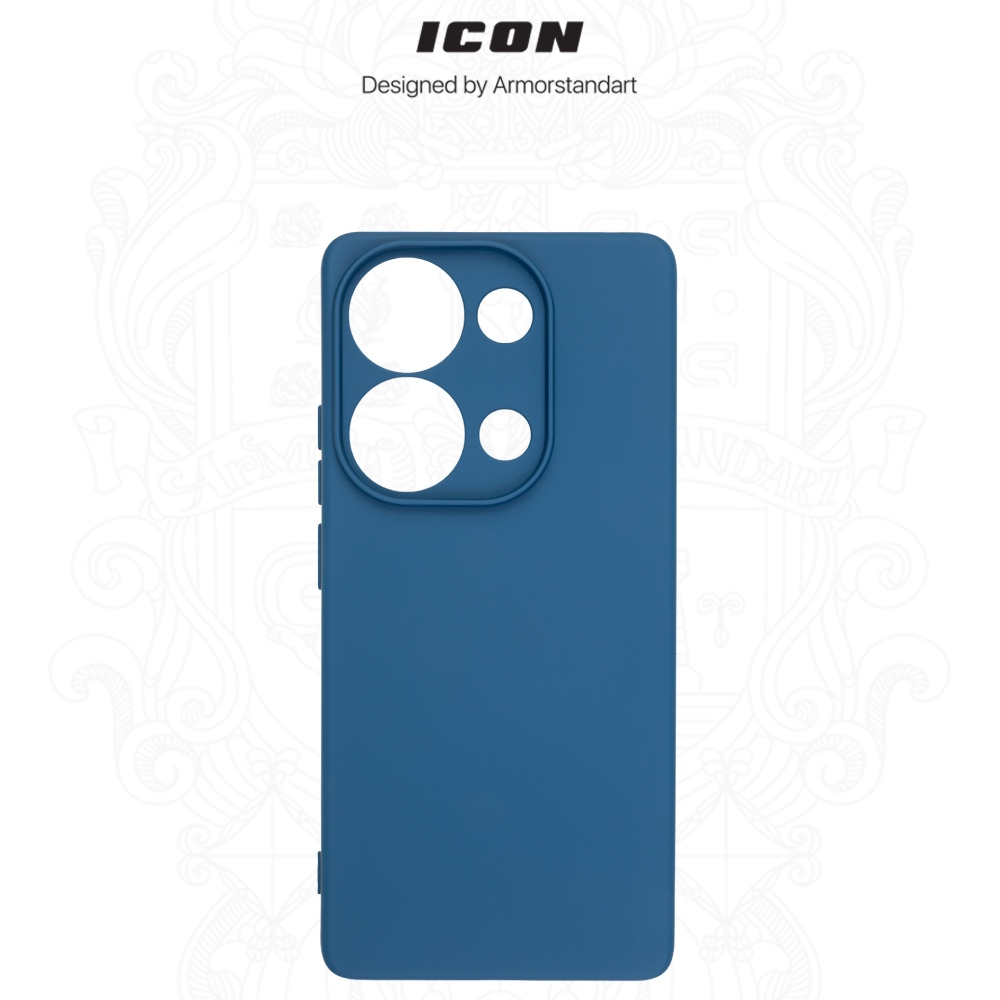 Чехол ARMORSTANDART ICON для Xiaomi Redmi Note 13 Pro 4G Camera cover Dark Blue (ARM81134) Тип чехол-накладка