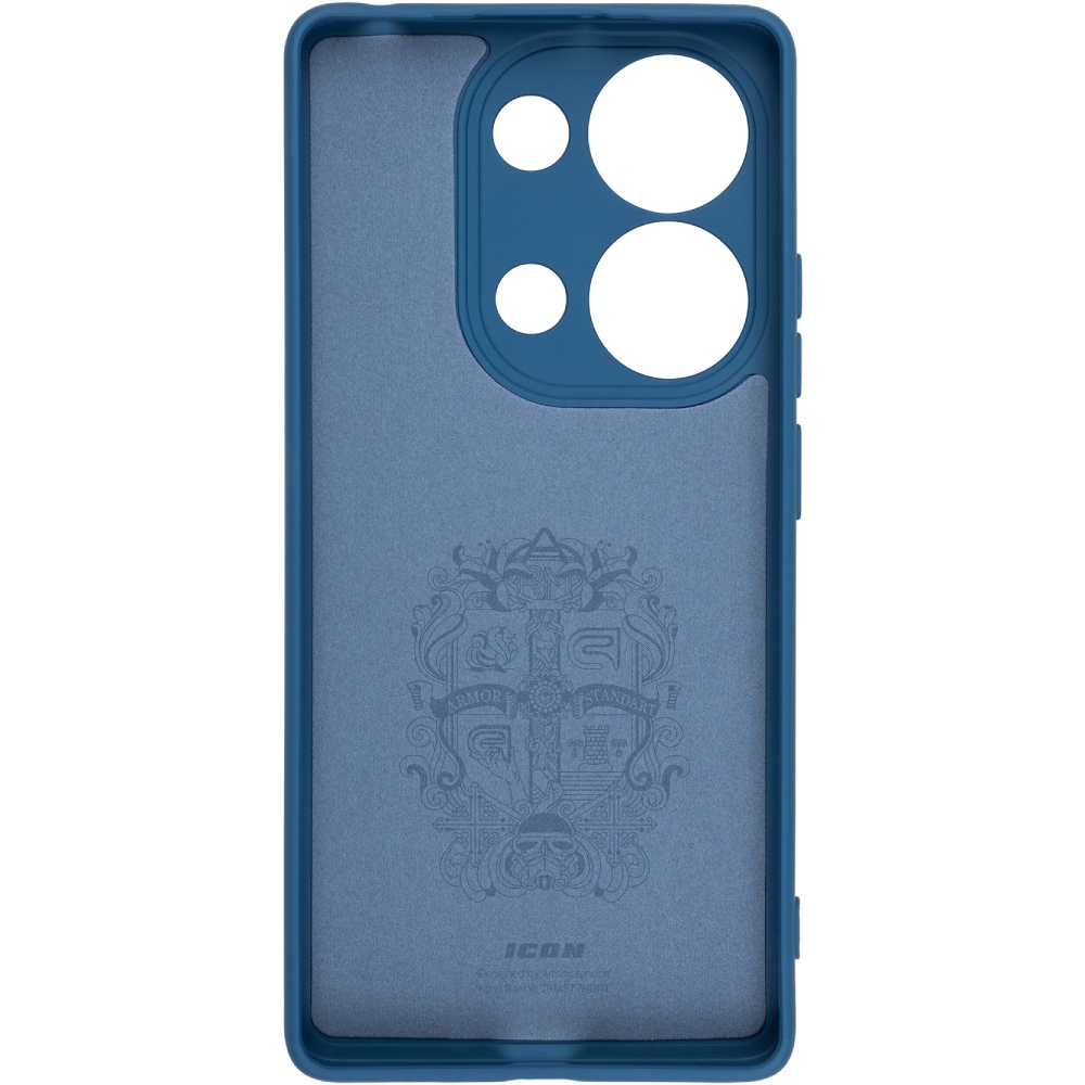 Чехол ARMORSTANDART ICON для Xiaomi Redmi Note 13 Pro 4G Camera cover Dark Blue (ARM81134) Совместимость по модели Xiaomi Redmi Note 13 Pro 4G