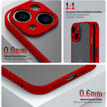 Чехол ArmorStandart Frosted Matte для Tecno Spark 20 Pro (KJ6) Red (ARM74398)