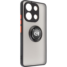 Чехол ArmorStandart Frosted Matte Ring для Xiaomi Redmi Note 13 4G Black (ARM75441)