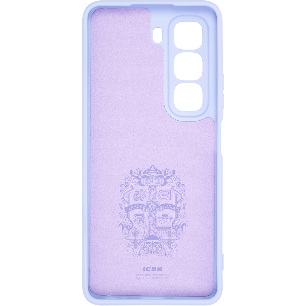 Чехол ARMORSTANDART ICON для Infinix Hot 50 4G Camera cover Lavender (ARM80979) Совместимость по модели Infinix Hot 50