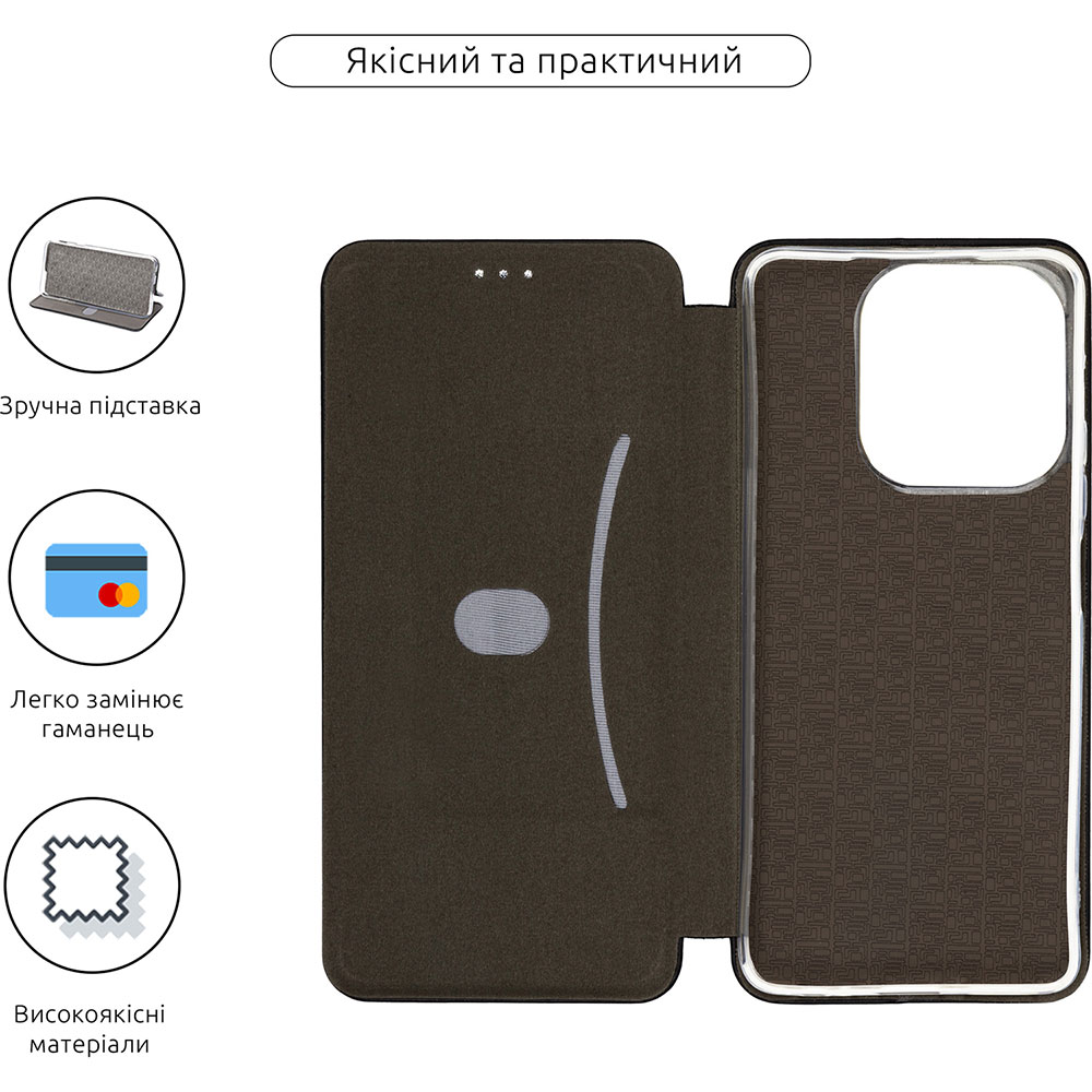 Чохол-книжка ArmorStandart G-Case для OPPO A3 4G / A3x 4G / A40m 4G Black (ARM80872) Сумісність за моделлю OPPO A3X