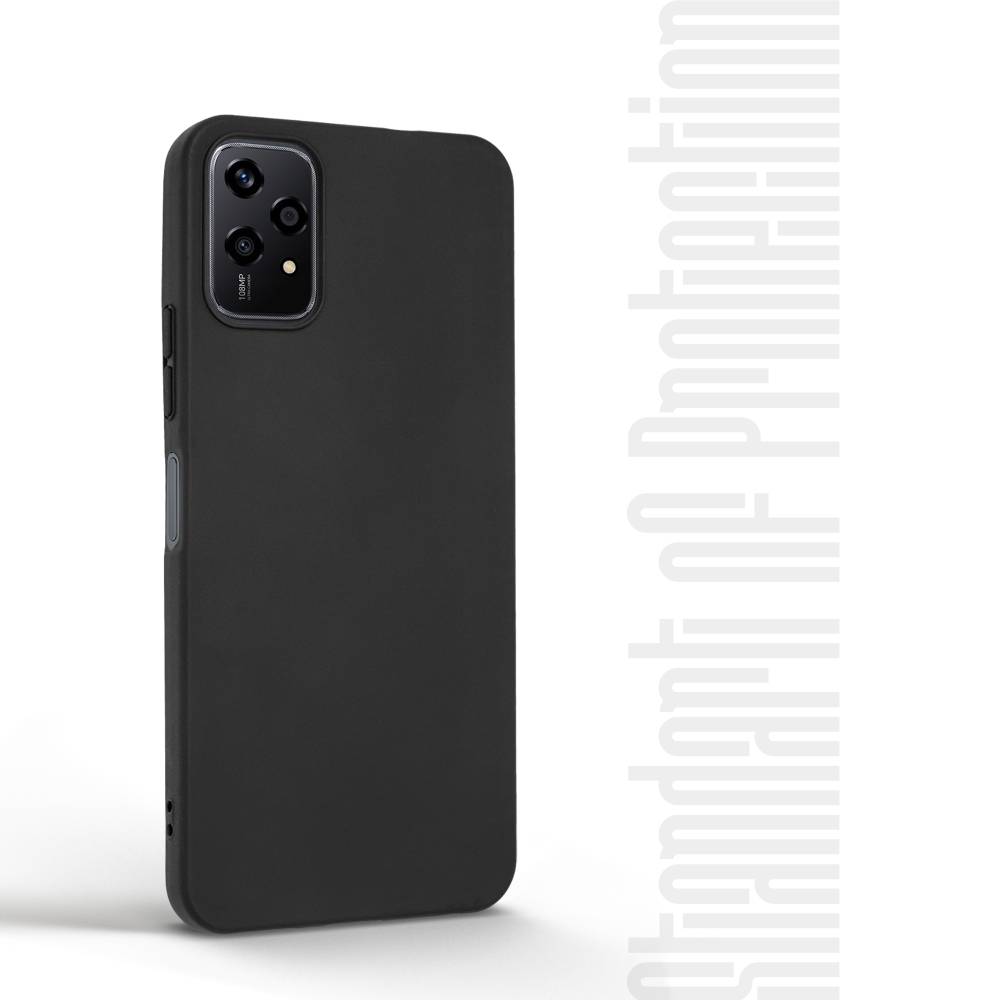 Чехол ARMORSTANDART Matte Slim Fit для Honor 200 Lite Camera Cover Black (ARM80648) Тип чехол-накладка