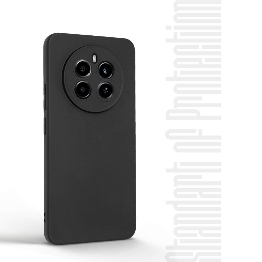 Чохол ARMORSTANDART Matte Slim Fit для Realme 13 4G Camera Cover Black (ARM80560) Матеріал поліуретан