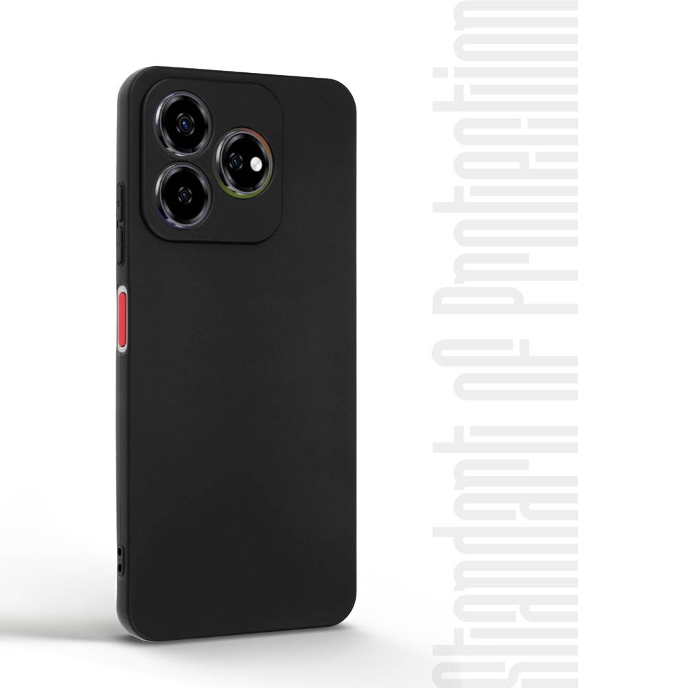 Чохол ARMORSTANDART Matte Slim Fit для ZTE Nubia V60 Camera Cover Black (ARM78949) Матеріал поліуретан