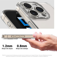 Чохол ArmorStandart Air для Motorola Edge 50 5G Camera cover Clear (ARM81699)