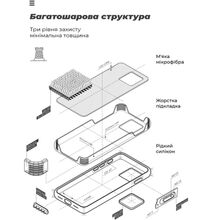 Чехол ArmorStandart ICON для Infinix Hot 50i / Smart 9 Red (ARM80982)