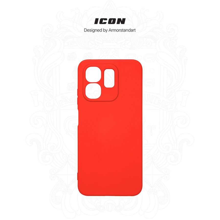 Внешний вид Чехол ArmorStandart ICON для Infinix Hot 50i / Smart 9 Red (ARM80982)