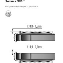 Чохол ArmorStandart ICON для Motorola G55 5G Black (ARM81207)