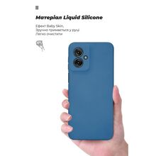 Чехол ArmorStandart ICON для Motorola G55 5G Blue (ARM81208)