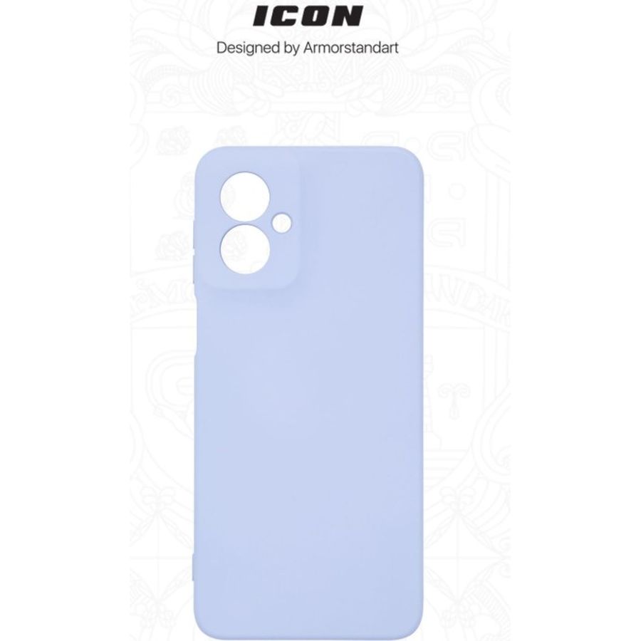 Чохол ArmorStandart ICON для Motorola G55 5G Lavender (ARM81210) Матеріал поліуретан