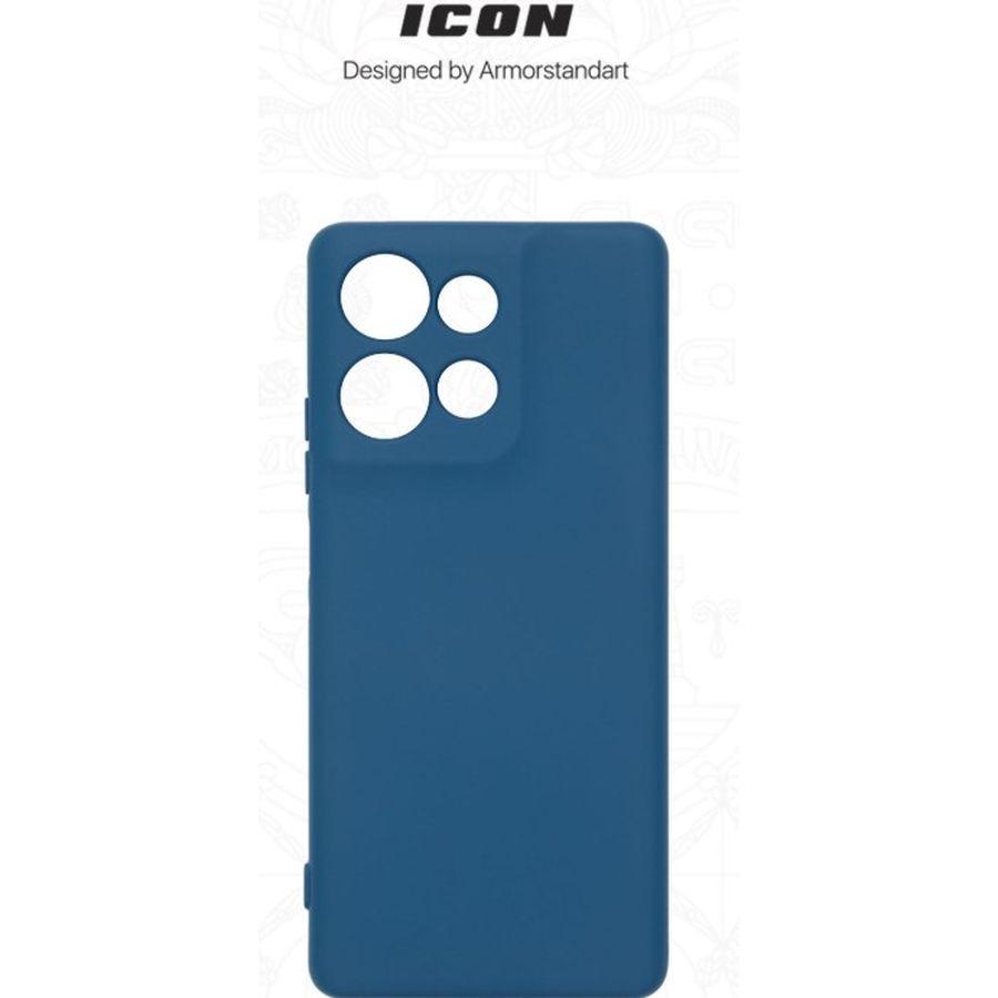 Чехол Armorstandart ICON для Motorola G75 5G Blue (ARM81622) Материал полиуретан