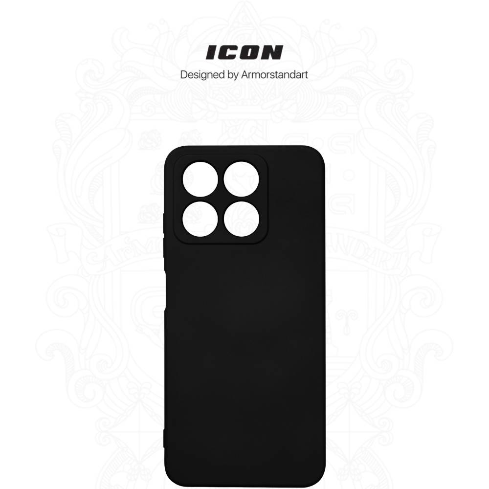 Чехол ArmorStandart ICON для ZTE Blade A35 4G / A55 4G Camera Cover Black (ARM81524) Цвет черный