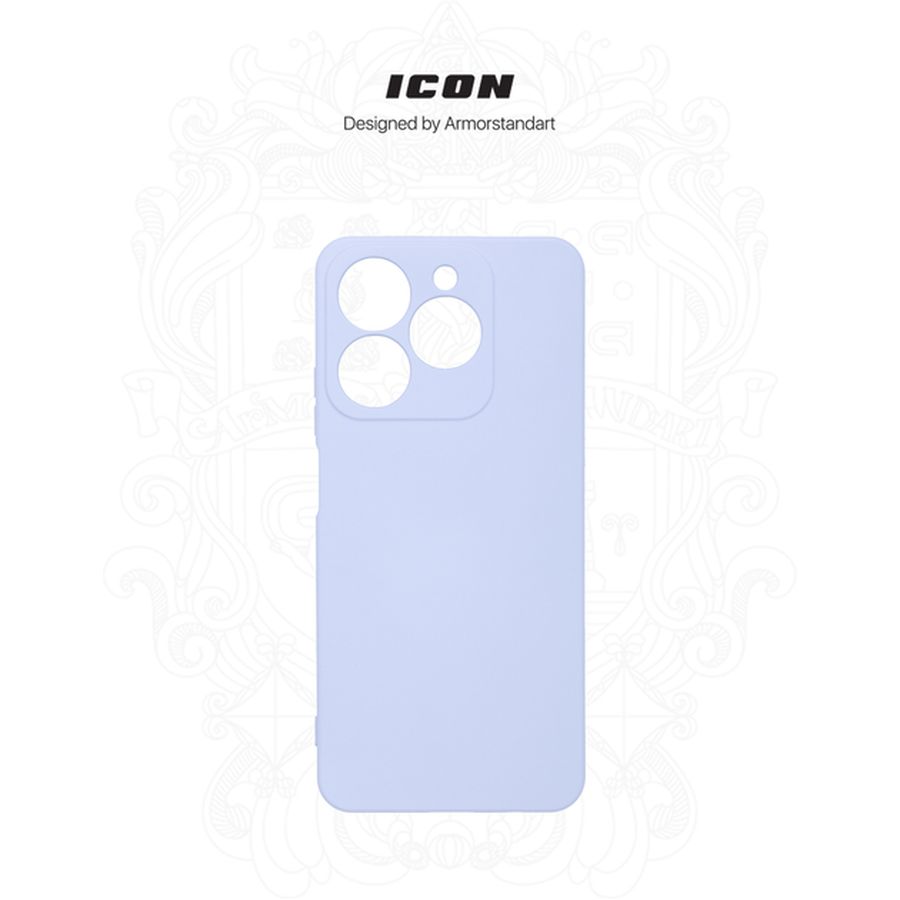 Чехол ArmorStandart ICON для Realme C63 4G Lavender (ARM78462) Материал полиуретан